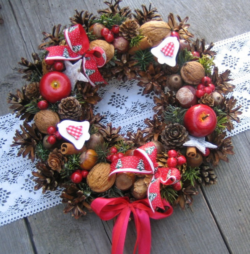 Adventní věneček se zvonečky — foto 3