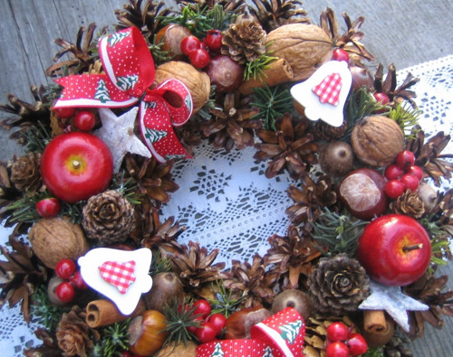 Adventní věneček se zvonečky — foto 4