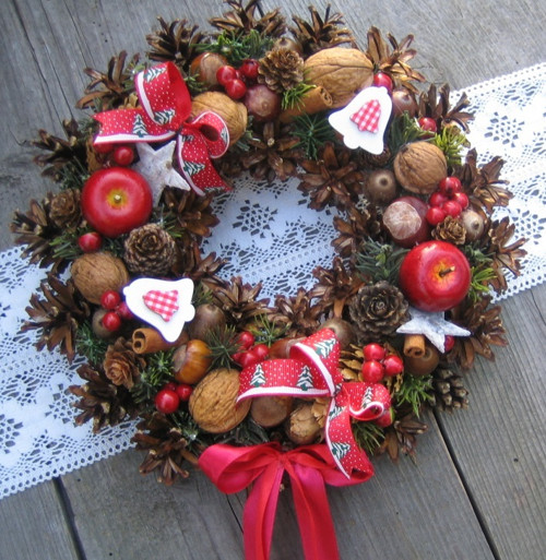 Adventní věneček se zvonečky — foto 5