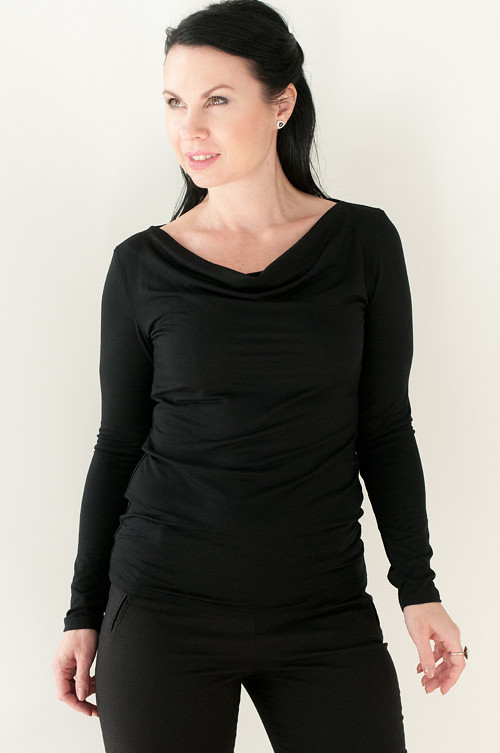 Dámské tričko černé — foto 5