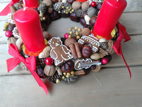 Advent přírodní s perníčky — foto 2