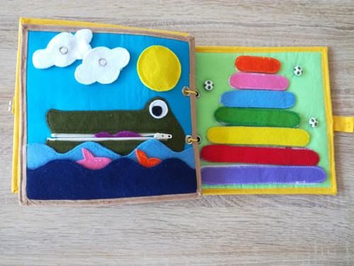 Sita kniha (Quiet book) — foto 6