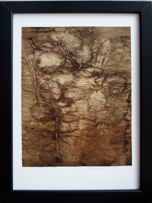 Když padá listí II.- Eco print — foto 2