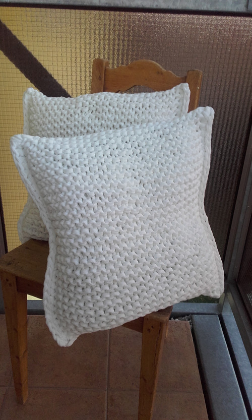 Set polštářů "smetanová 45 x 45 " — foto 3