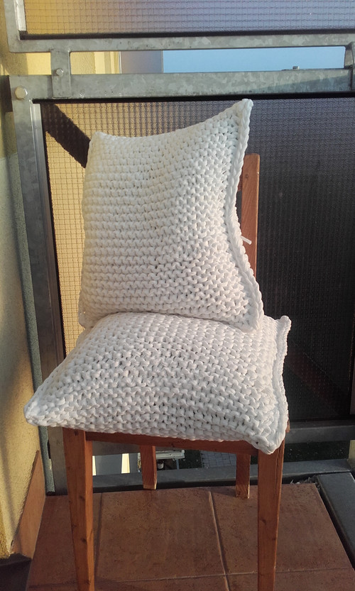 Set polštářů "smetanová 45 x 45 " — foto 4