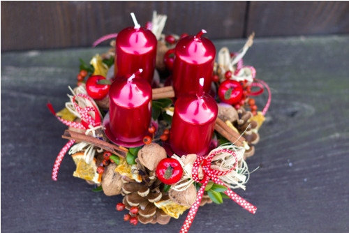 Adventní věneček vánoční klasika — foto 3
