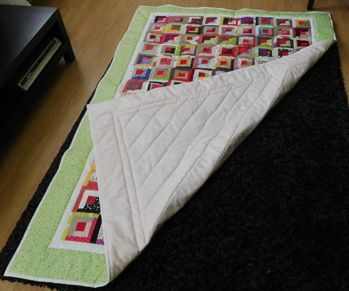Patchwork a barvy - přehoz/deka — foto 3