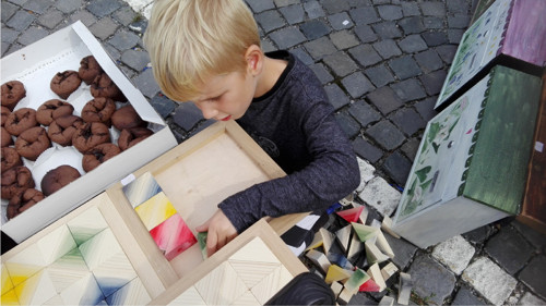 Mozaika-didaktická hračka — foto 3