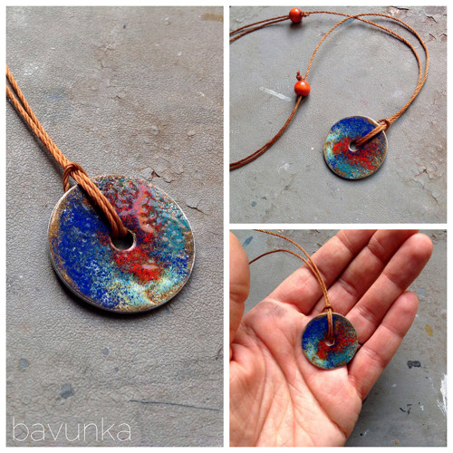 Amulet bouřka - smalt — foto 2