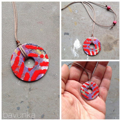 Amulet zebra - smalt — foto 2