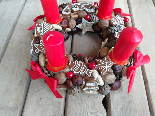 Advent přírodní s perníčky — foto 2