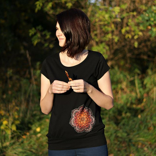Červená mandala — foto 4