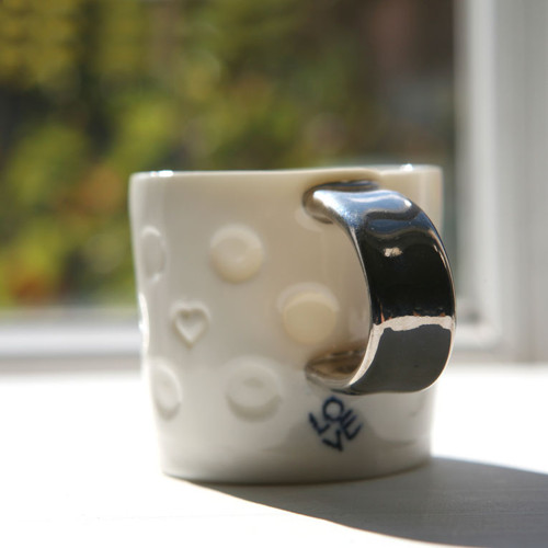 Srdcový...dotty (porcelán) — foto 2