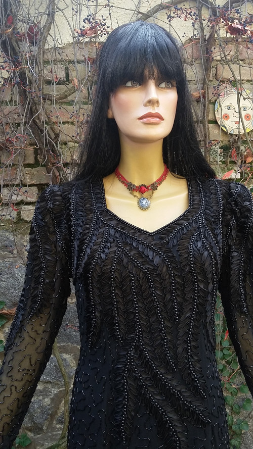 Luxusní, celé vyšívané korálky — foto 5
