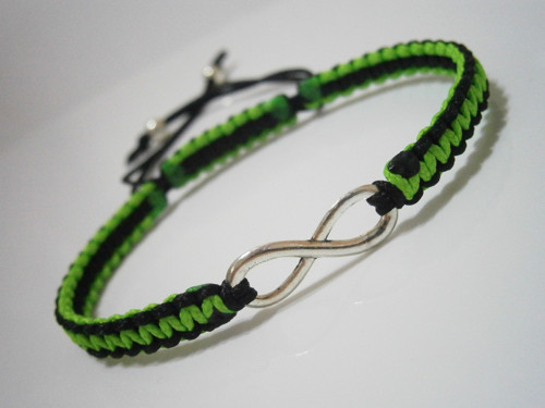 Infinity náramek - pánský (macramé) — foto 3