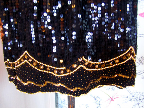 Šaty Gatsby black&gold — foto 5