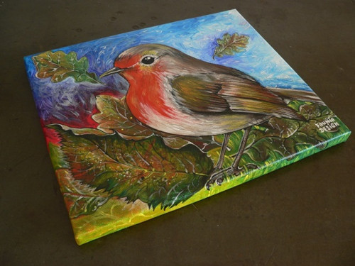 Barevný podzimní den - 30x25cm — foto 6
