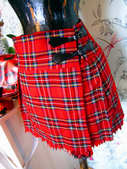 Sukýnka tartan — foto 2