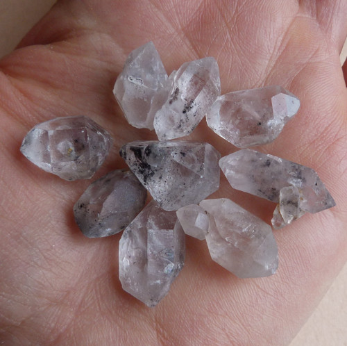 Krystaly herkimer - 9 ks — foto 5