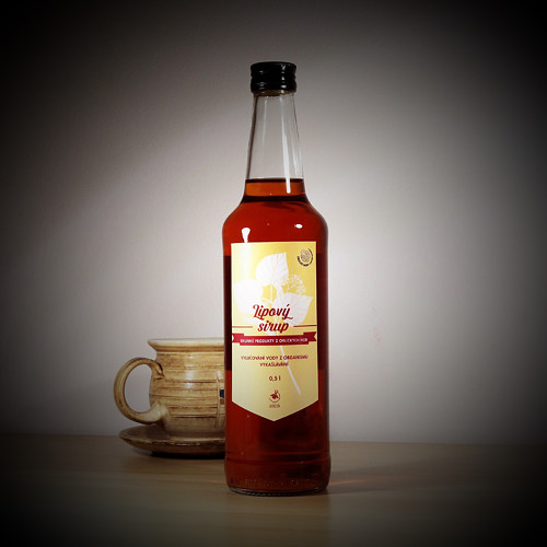 Lipový sirup (500 ml) — foto 2
