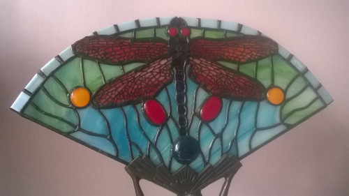 Lampa Tiffany " Vážka " — foto 3