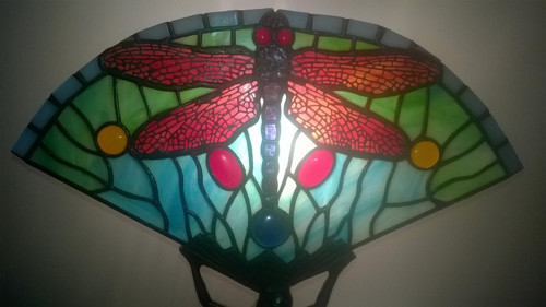 Lampa Tiffany " Vážka " — foto 5