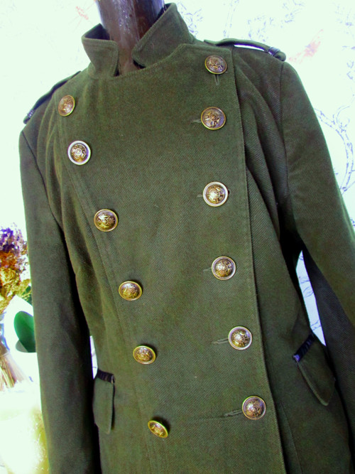 Kabát army look — foto 2
