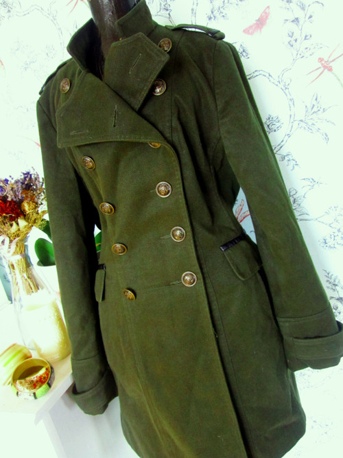 Kabát army look — foto 4