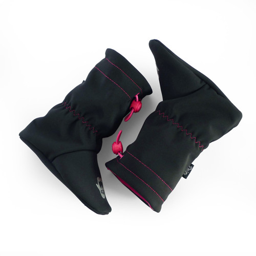 Softshelláčky MERINO black/pink vel.2 — foto 2