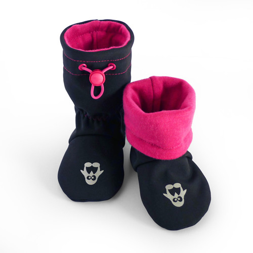 Softshelláčky MERINO black/pink vel.2 — foto 3