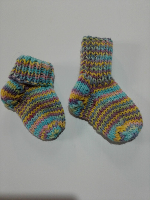 Vlněné ponožky-vel.10-11cm — foto 2