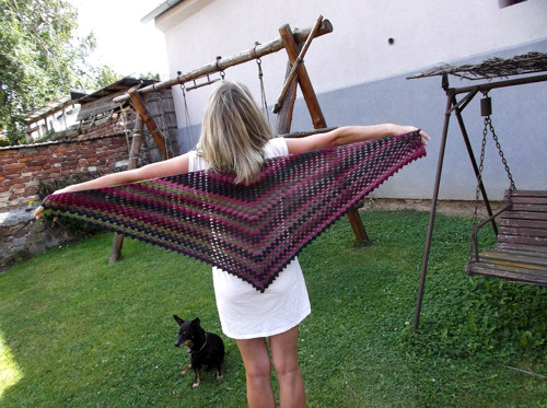 S vínem v trávě - šátek (SLEVA!) — foto 6