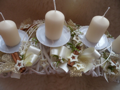 Svícen adventní oblouk — foto 3