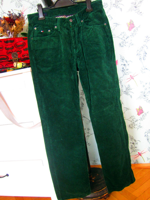 Manžestráky vintage Tommy — foto 2