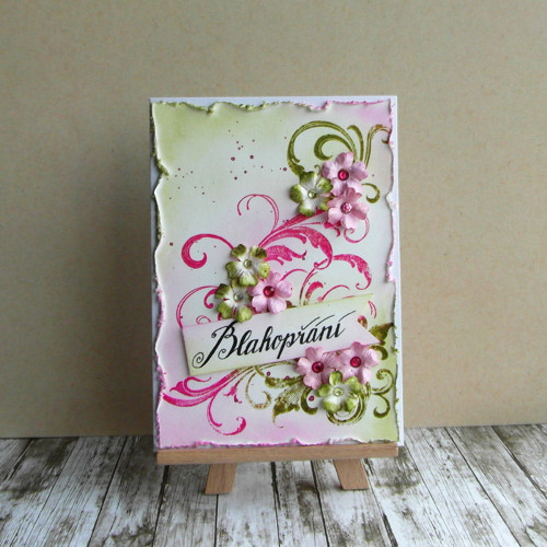 Blahopřání s ornamentem — foto 3