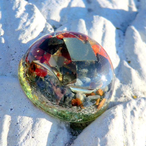 Orgonit 5 - Pyrit / Magnetit * Síla okamžiku... — foto 5