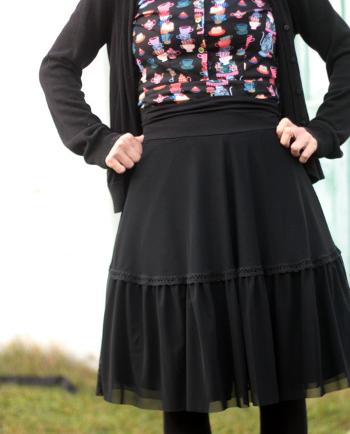 Tylová sukně (vel.S) — foto 3