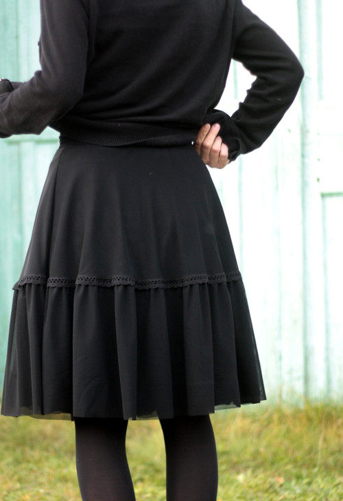 Tylová sukně (vel.S) — foto 4