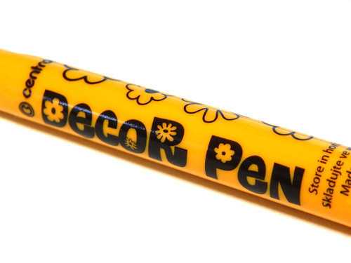 Decor pen, černá barva, kus — foto 2