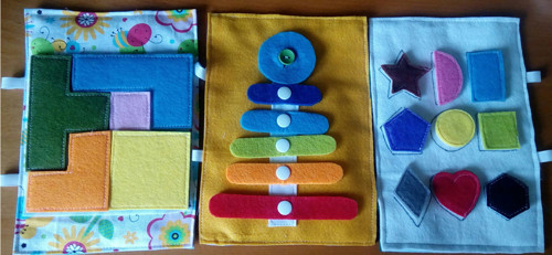 Quiet book č. 114 pro Adélku — foto 3