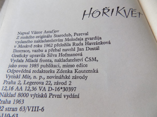 Hořikvět Viktor Astafjov — foto 5