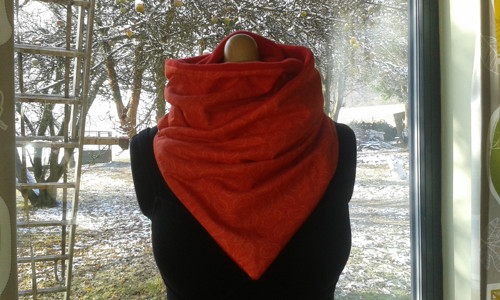 Nákrčník fleece x bavlna — foto 4