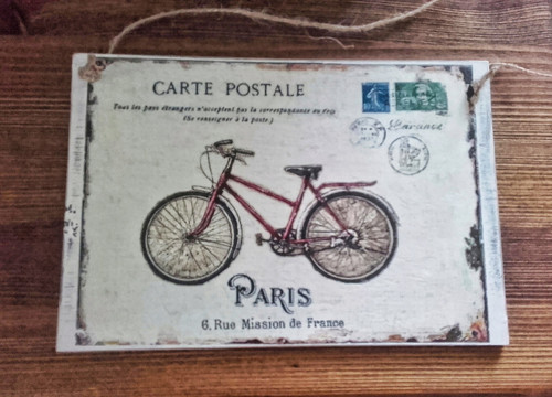 Vintage cedulka "Tour à Paris" — foto 3