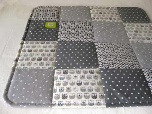 Zavinovačka/deka 80x80 - sovičky II. — foto 5