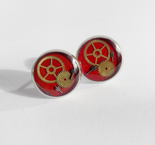 Steampunk puzetky z oceli 14 mm — foto 3