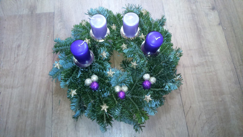 Adventní věneček — foto 2