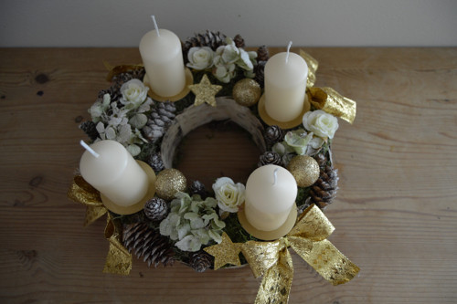 Adventní březový ve zlaté — foto 2