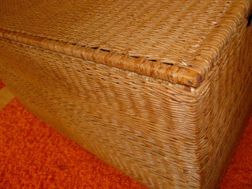 Medový koš prádelník 112x60/60 cm — foto 2
