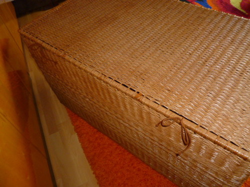 Medový koš prádelník 112x60/60 cm — foto 4