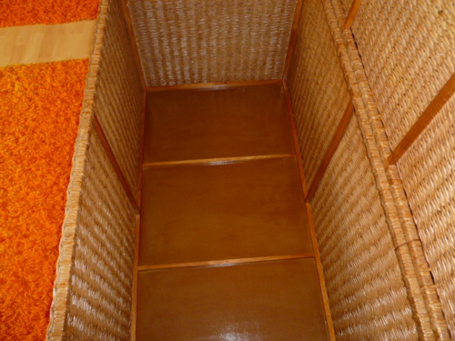 Medový koš prádelník 112x60/60 cm — foto 6